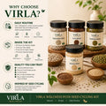 Virla Wellness PCOS Seed Cycling Kit | 4 Organic Seeds for Hormonal Wellness & Daily Nutrition
