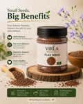 Virla Wellness PCOS Seed Cycling Kit | 4 Organic Seeds for Hormonal Wellness & Daily Nutrition
