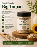 Virla Wellness PCOS Seed Cycling Kit | 4 Organic Seeds for Hormonal Wellness & Daily Nutrition