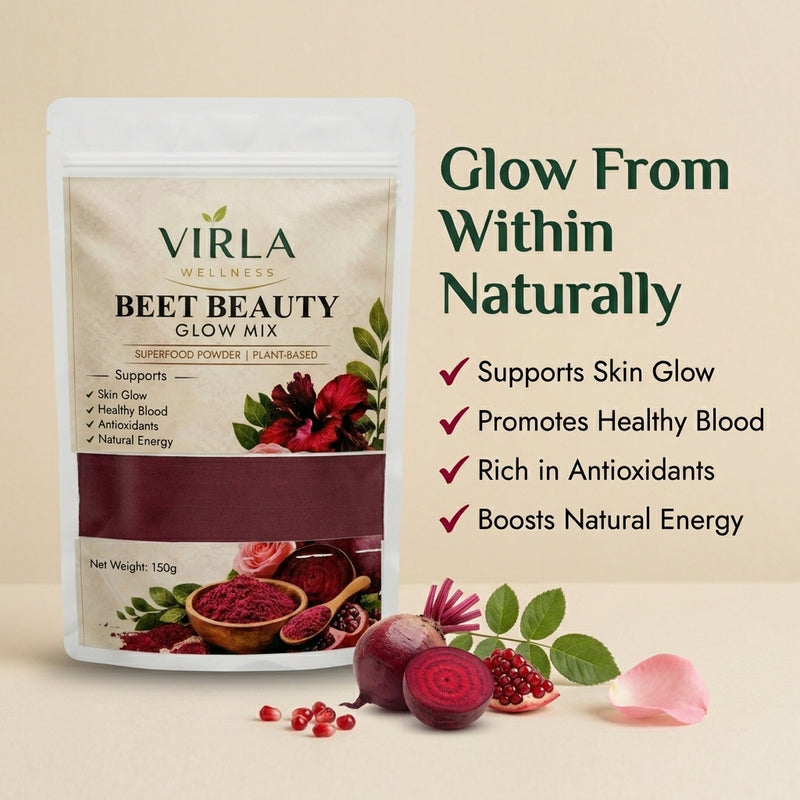 Beet Beauty Glow Mix – Natural Skin & Energy Boost (150g)